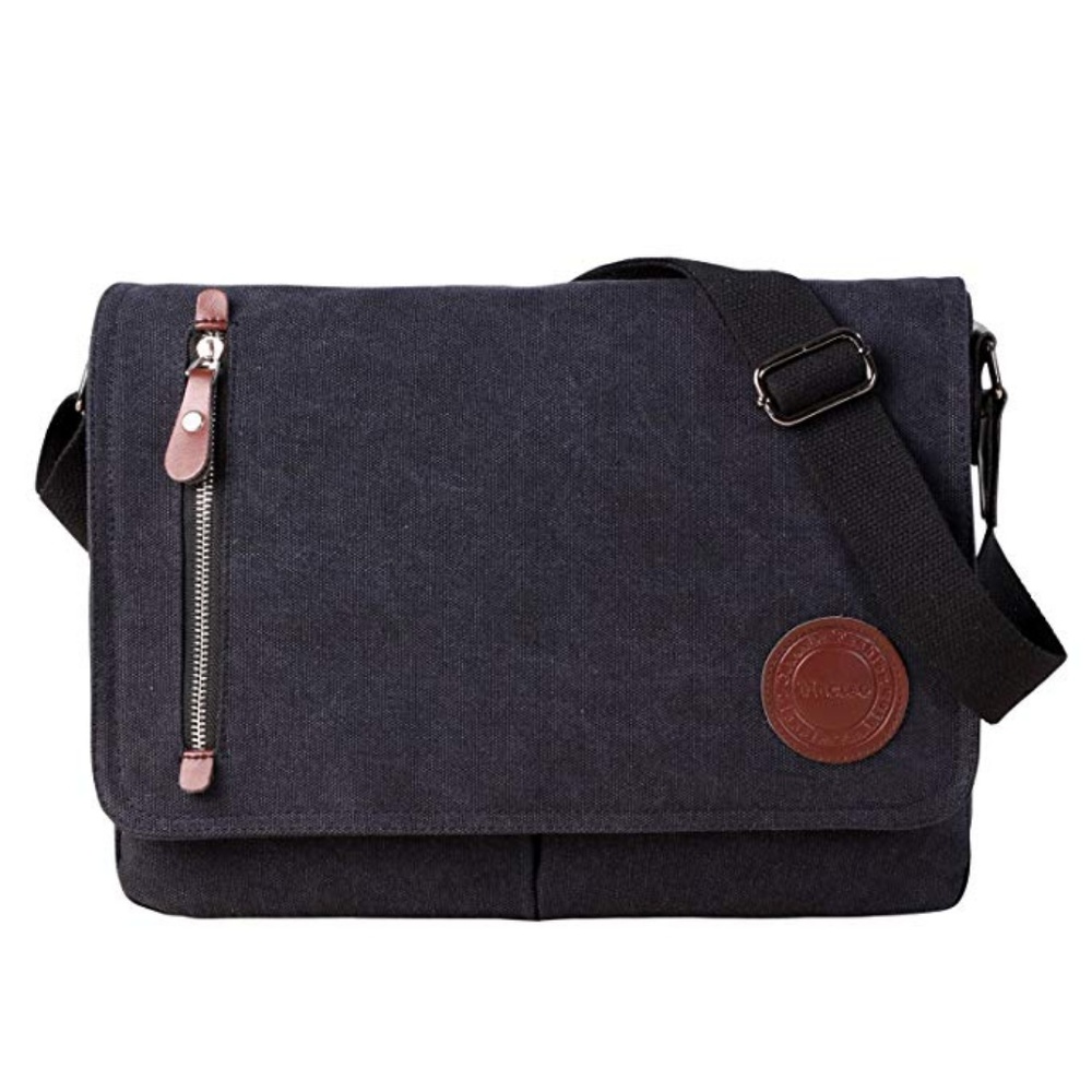 New Vintage Style Satchel Messenger Travel Laptop